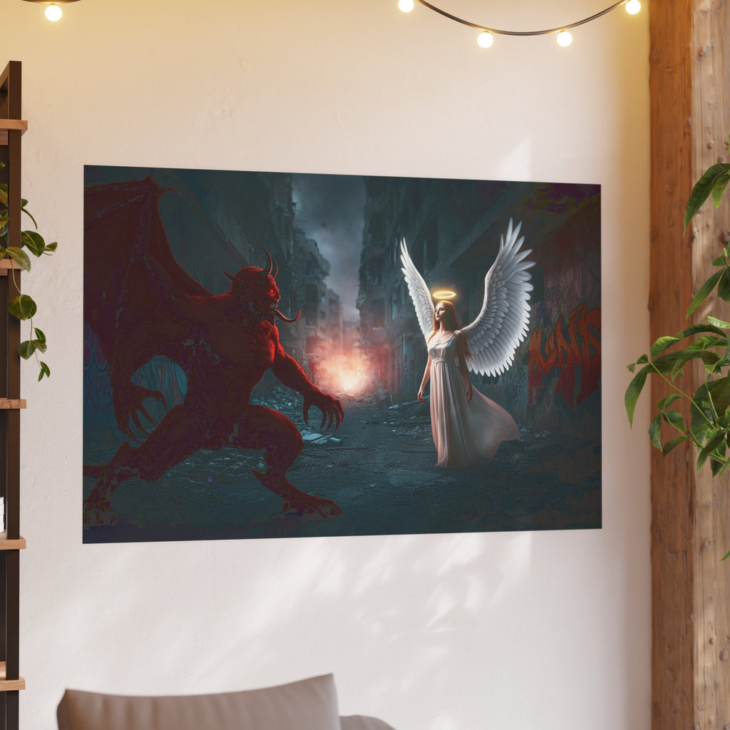 The Struggle Satin and Archival Matte Poster