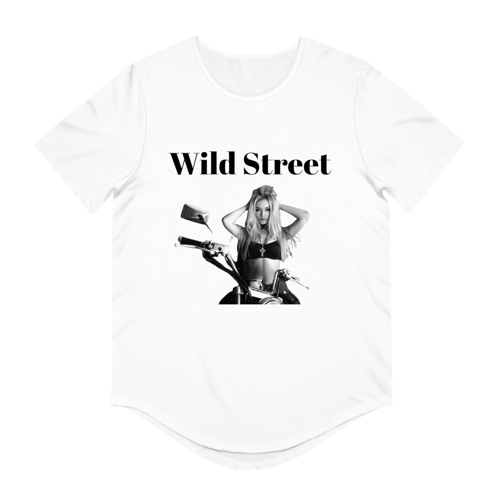 Wild Street Jersey Curved Hem Tee