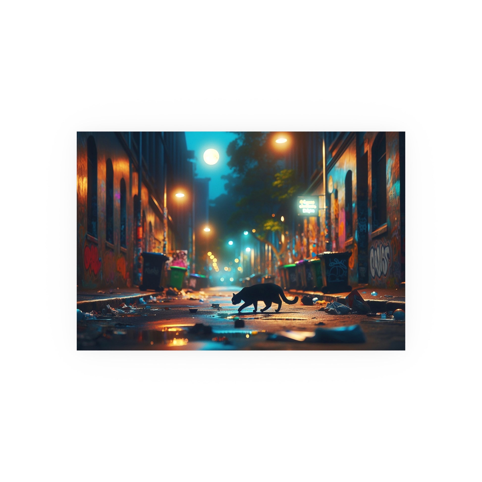 Streetlights Satin and Archival Matte Poster