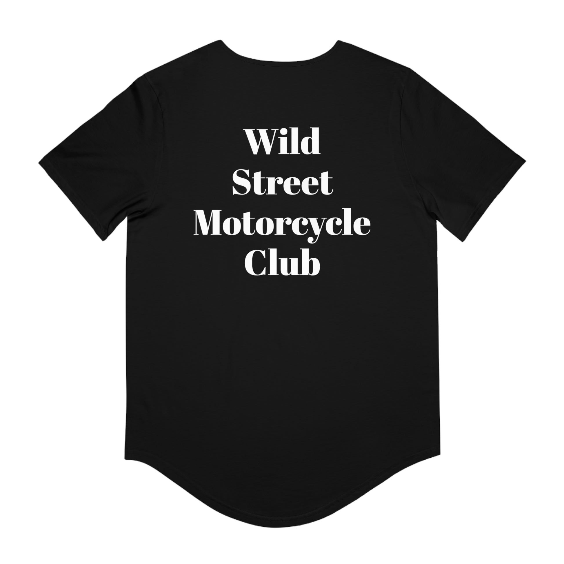 Wild Street Jersey Curved Hem Tee