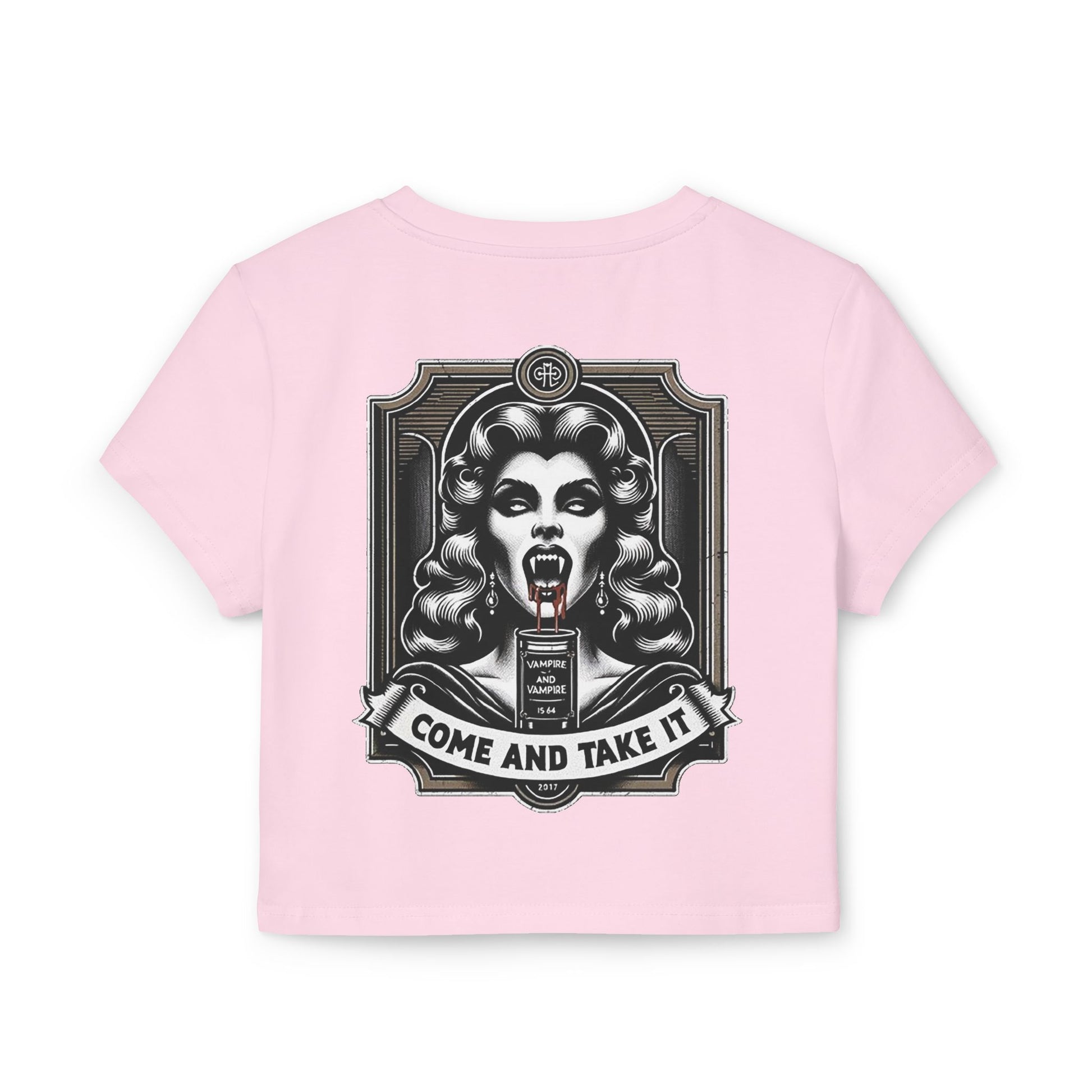 Come and Take It Vampire Women's Baby Tee