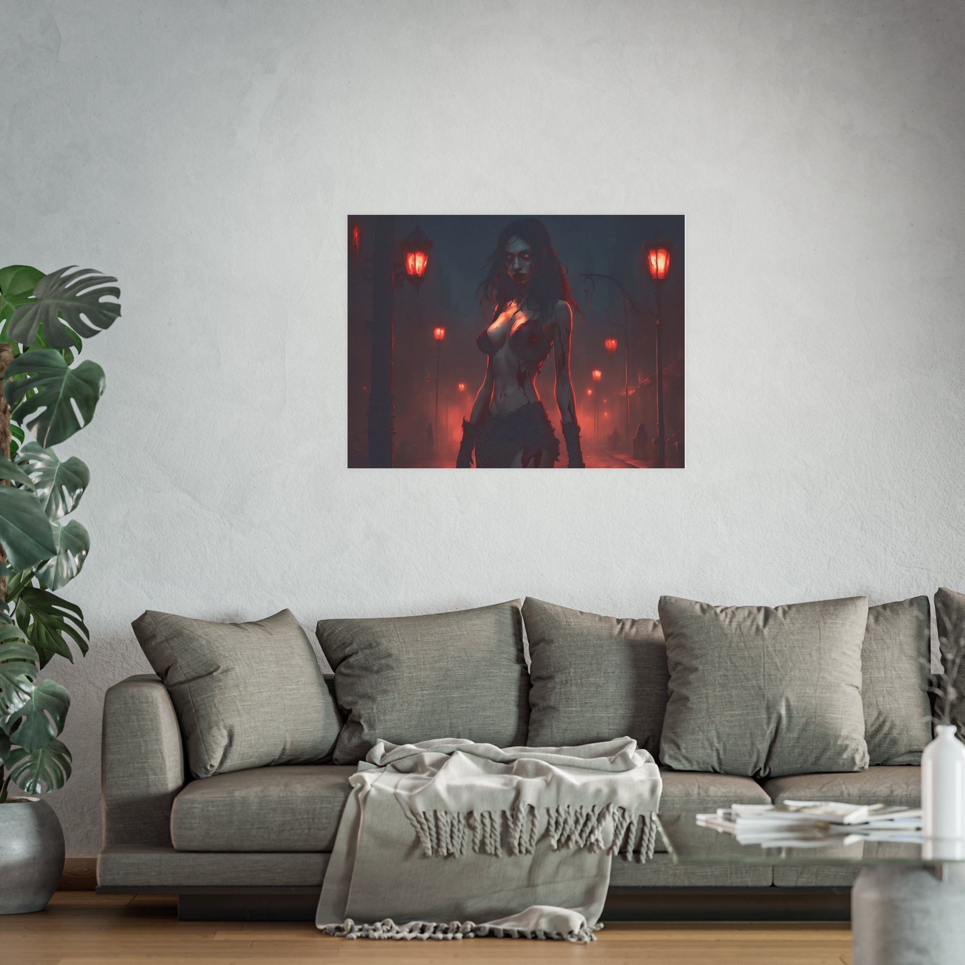 Bloody Streets Satin and Archival Matte Poster