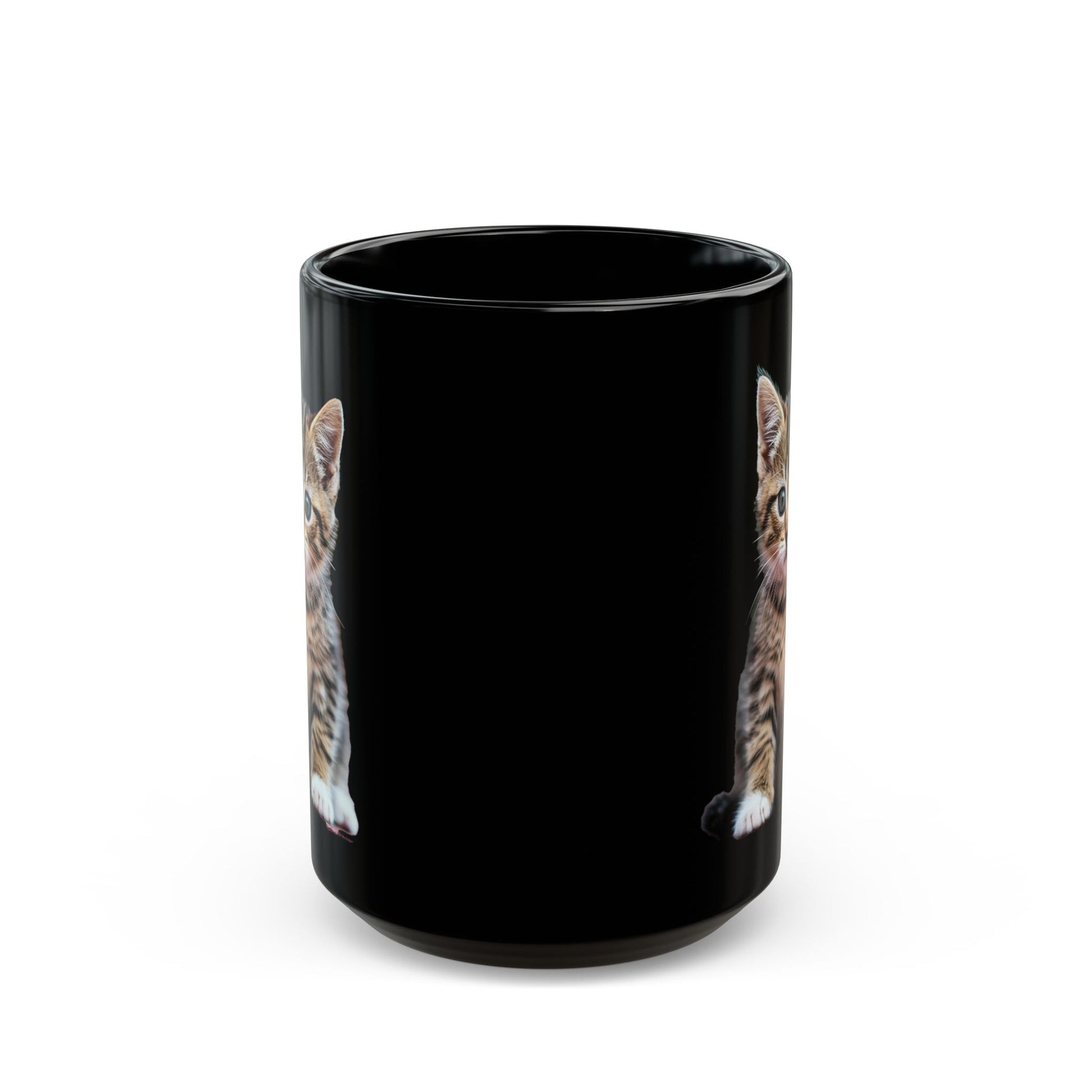 Kitty Black Mug (11oz, 15oz)