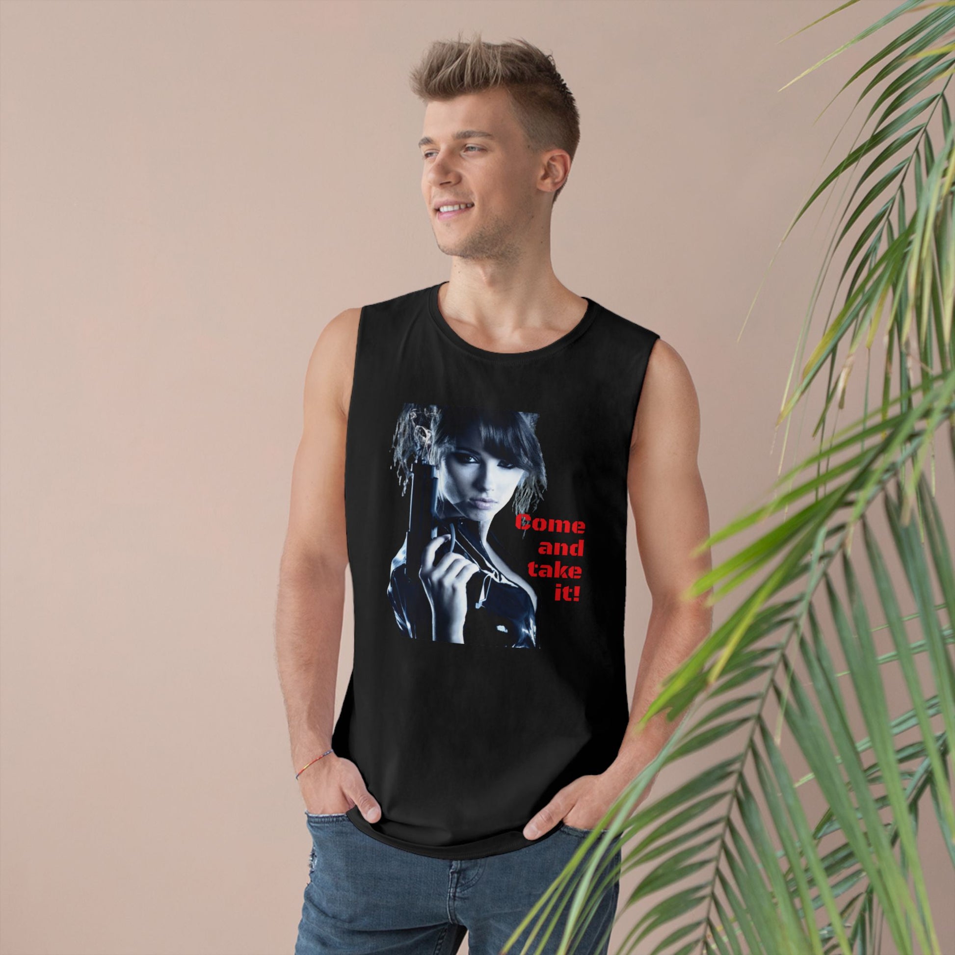 Come and take it! Version 2 Unisex Barnard Tank