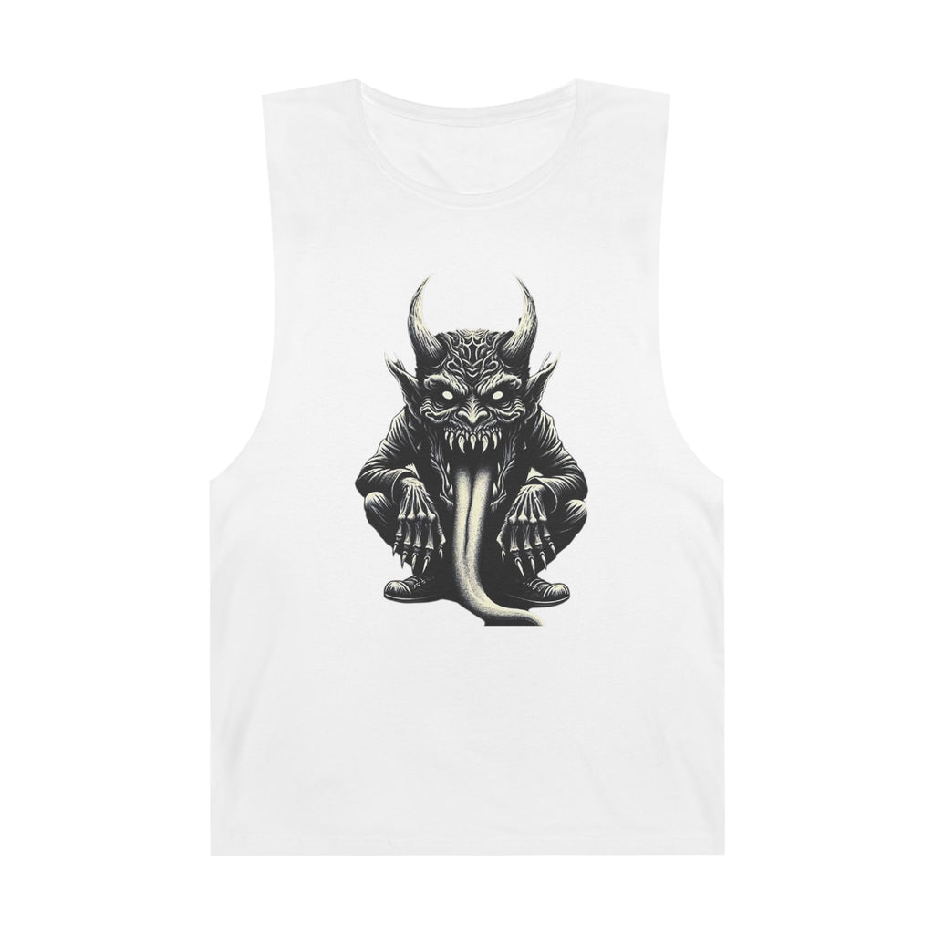 Demon Sleeveless Tee-Unisex Graphic Tank Top featuring Demon Design, Streetwear