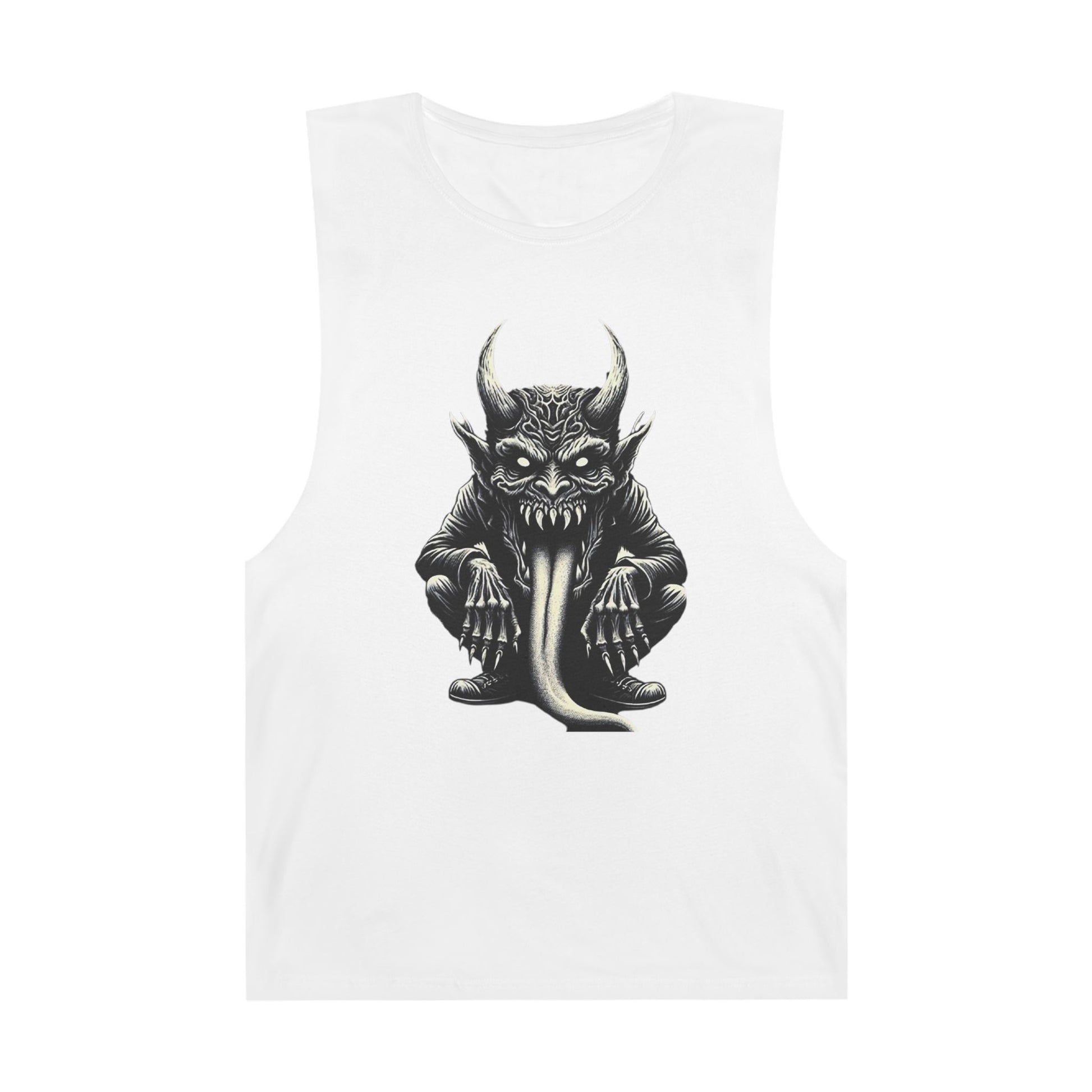 Demon Sleeveless Tee-Unisex Graphic Tank Top featuring Demon Design, Streetwear