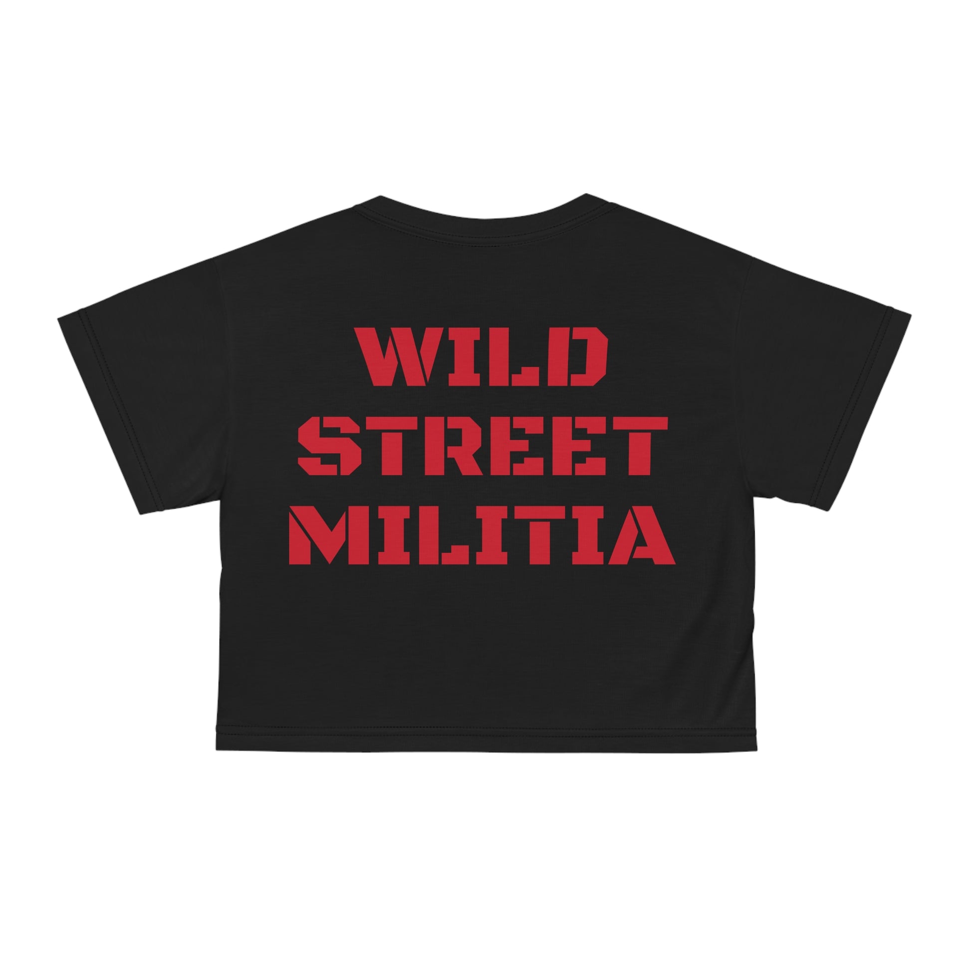 WILD STREET MILITIA AOP Crop Tee