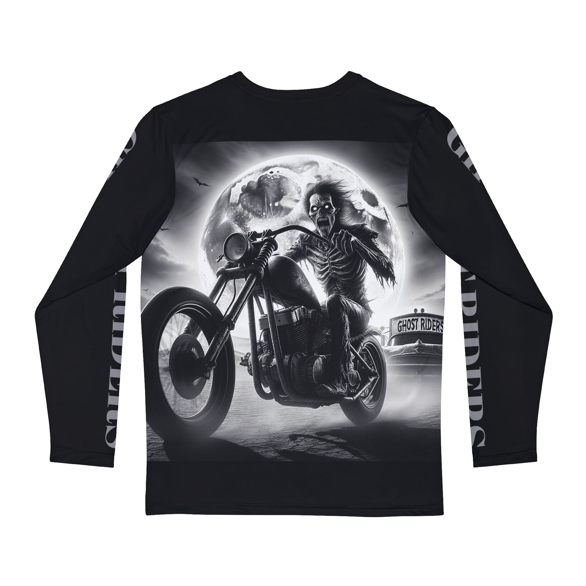 Skeleton Rider-Men's Long Sleeve Tee