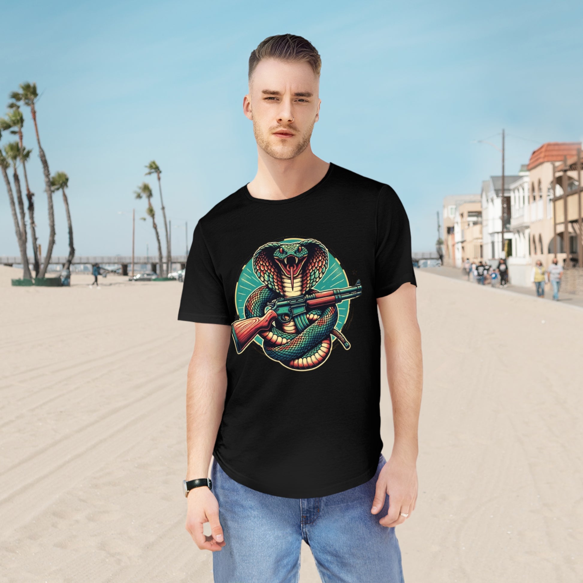 Cobra & Gun Graphic Tee