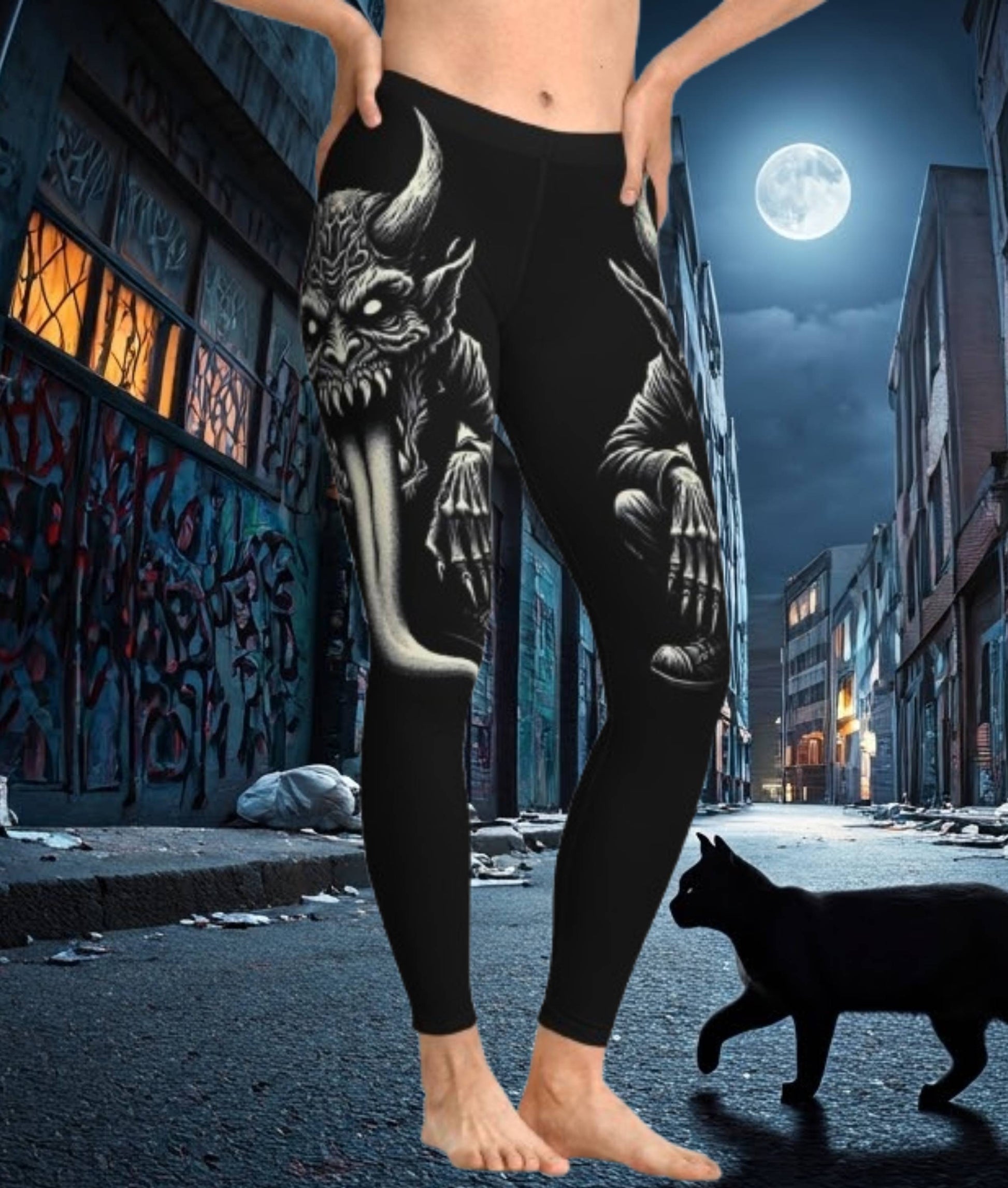 Gothic Demon Leggings
